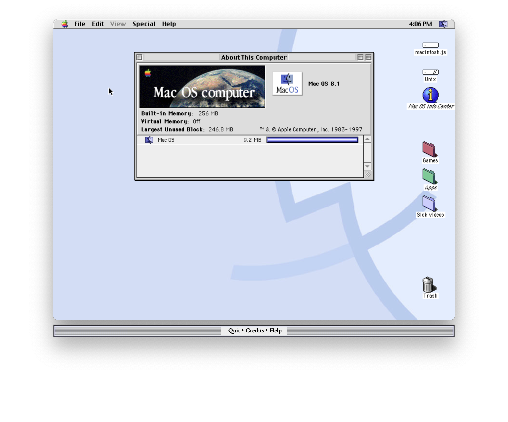 mac os 9 emulator website